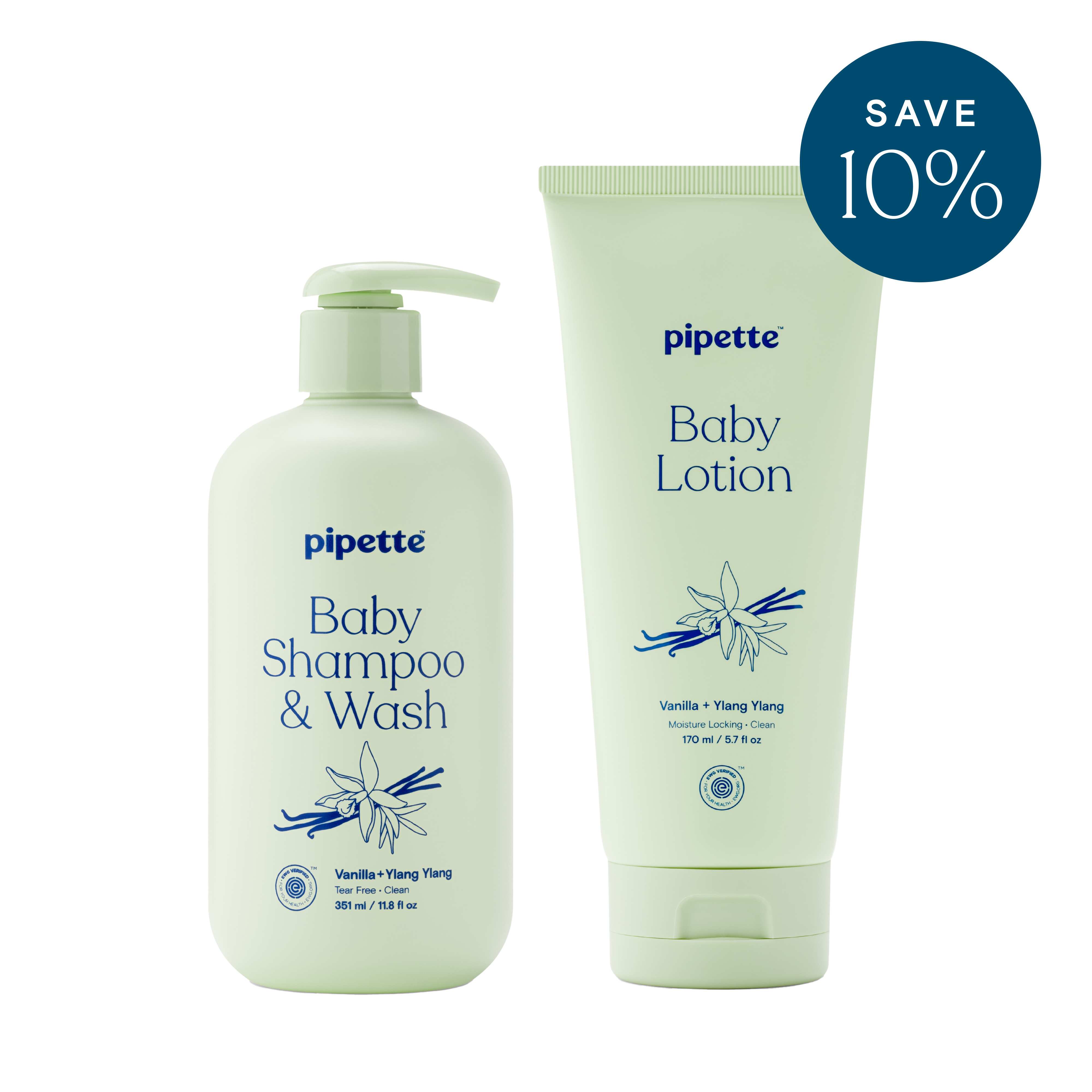 Vanilla + Ylang Ylang Bath Time Duo
